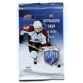 2009/10 Upper Deck Be A Player Signature Hockey Hobby Pack