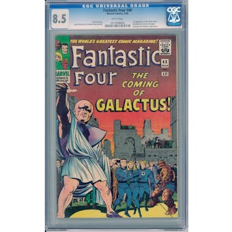 Fantastic Four #48 CGC 8.5 (W) *0913098005*
