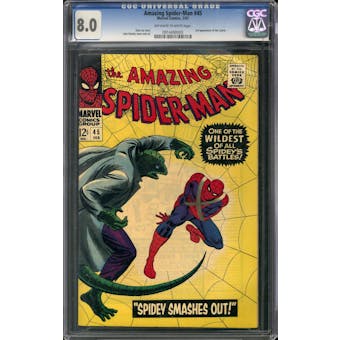 Amazing Spider-Man #45 CGC 8.0 (OW-W) *0914490005*