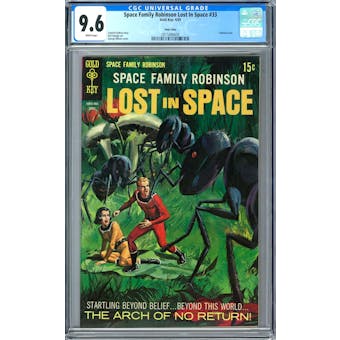 Space Family Robinson Lost In Space #33 Twin Cities Pedigree CGC 9.6 (W) *0915499009*