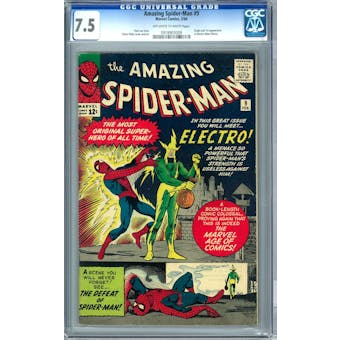 Amazing Spider-Man #9 CGC 7.5 (OW-W) *0918903009*