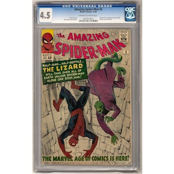 Amazing Spider-Man #6 CGC 4.5 (OW-W) *0930579001*