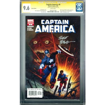 Captain America #8 CGC 9.6 Steve Epting Signature Series (W) *0941851006*