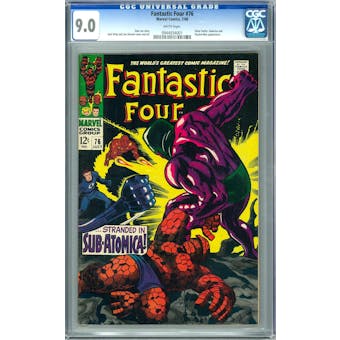 Fantastic Four #76 CGC 9.0 (W) *0944934001*