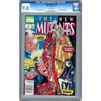 New Mutants #98 CGC 9.8 (W) *0951901012*