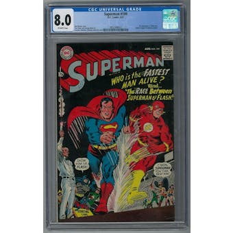 Superman #199 CGC 8.0 (OW) *0952448003* JusticeLeague2020Series0 - (Hit Parade Inventory)