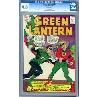 Green Lantern #40 CGC 9.0 (OW) *0956669019*