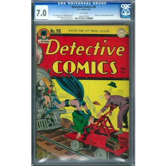 Detective Comics #96 CGC 7.0 (W) *0982679002*