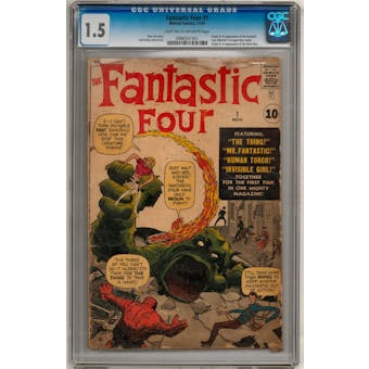 Fantastic Four #1 CGC 1.5 (LT-OW) *0986501001*
