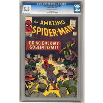 Amazing Spider-Man #27 CGC 5.5 (OW-W) *0990699027*