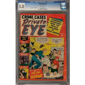 Private Eye #2 CGC 5.0 (OW) *0993889017*