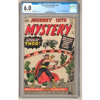 Journey Into Mystery #83 CGC 6.0 (OW-W) *0995480005*