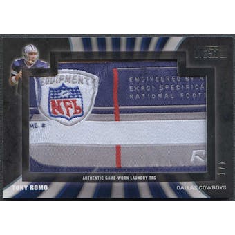 2009 Topps Unique Laundry Tag Relic #TR2 Tony Romo 1/1 NFL Equipment Patch