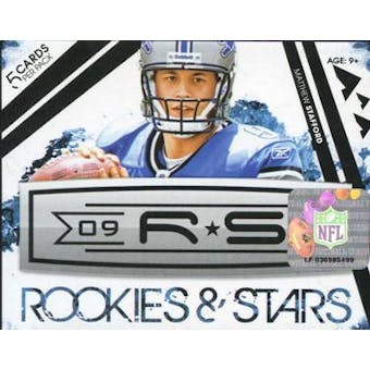 2009 Donruss Rookies & Stars Football 120-Pack Lot (Same as 5 boxes)