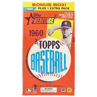 2009 Topps Heritage Baseball 8-Pack Box