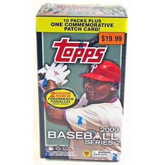 2009 Topps Series 2 Baseball 10-Pack Box