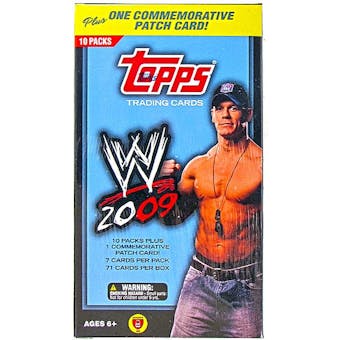 2009 Topps WWE Wrestling 10-Pack Box