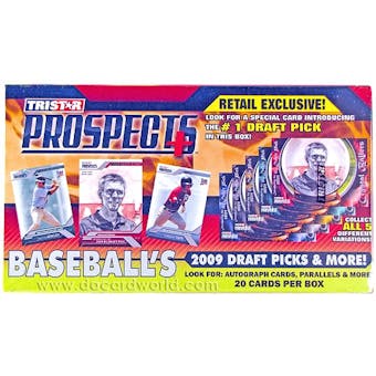 2009 TriStar Prospects Plus Baseball Draft Picks Box