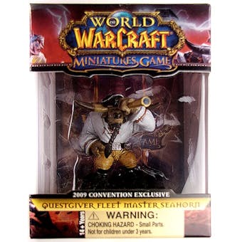 2009 GenCon Exclusive World of Warcraft Miniature Single Fleet Master Seahorn