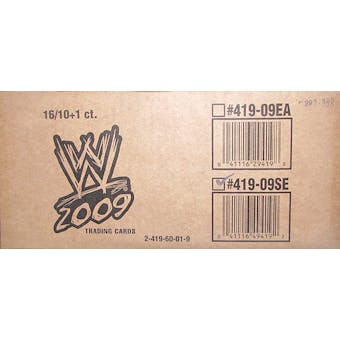 2009 Topps WWE Wrestling Blaster 16-Box Case