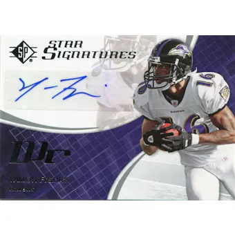 2008 SP Authentic SP Star Signatures Autograph #SPSS8 Yamon Figurs