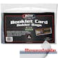 BCW Resealable Booklet Card Holder Bags (Horizontal) (100 Ct.)
