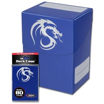 CLOSEOUT - BCW BLUE DECK BOX 90-BOX CASE