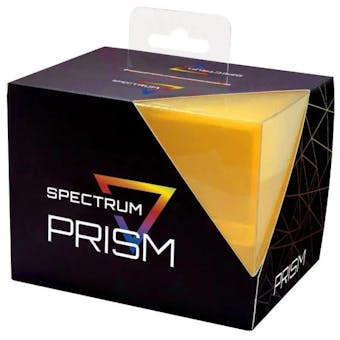 BCW Prism Deck Case - Xanthic Yellow