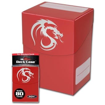 CLOSEOUT - BCW RED DECK BOX