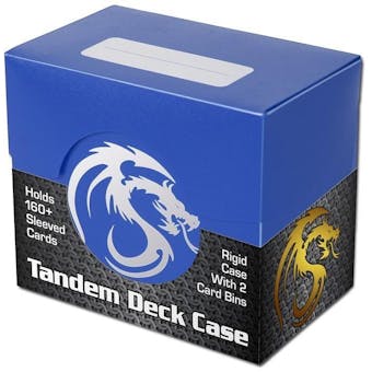 CLOSEOUT - BCW BLUE TANDEM DECKBOX