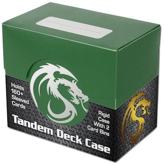 CLOSEOUT - BCW GREEN TANDEM DECKBOX