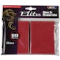 CLOSEOUT - BCW ELITE GLOSSY RED DECK PROTECTORS BOX - 480 SLEEVES !!!