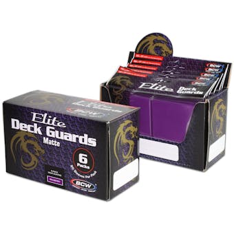 CLOSEOUT - BCW ELITE MATTE MULBERRY DECK PROTECTORS BOX - 480 SLEEVES !!!
