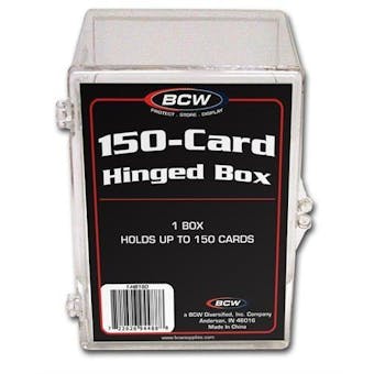 BCW Hinged Trading Card Box (150 Count)
