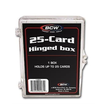 BCW Hinged Trading Card Box (25 Count)