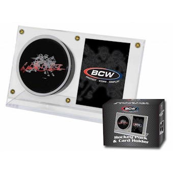 BCW Puck and Card Holder