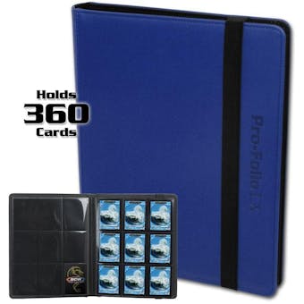 BCW Pro-Folio 9-Pocket LX Album - Blue