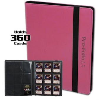 BCW Pro-Folio 9-Pocket LX Album - Pink