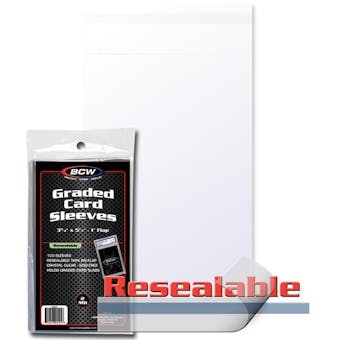 BCW Resealable Graded Card Sleeves (100 Ct.)