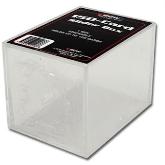 BCW 2-Piece Slider Box - 150 Count