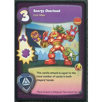 Marvel Super Hero Squad Hero's Destiny Single Energy Overload Rare