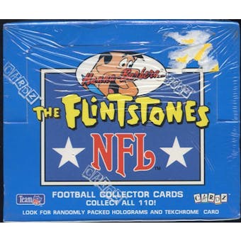 Flintstones NFL Hobby Box (1993 Hanna-Barbera)