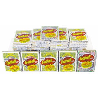 1986 Topps Football Cello Pack Lot (26 mis-wrapped packs)