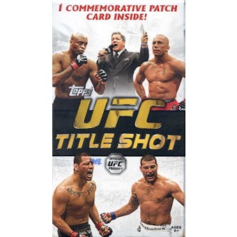 2011 Topps UFC Title Shot 5-Pack Box