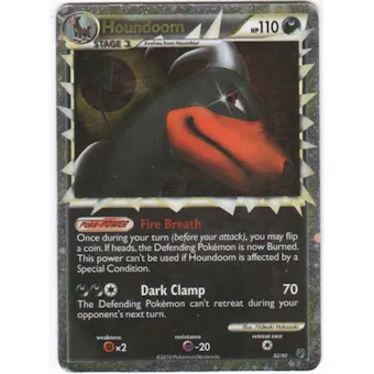 Pokemon Undaunted Single Houndoom Prime 82/90