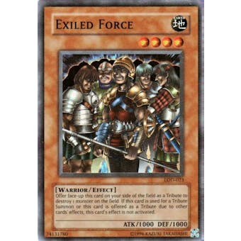 Yu-Gi-Oh Legacy of Darkness Single Exiled Force Super Rare (LOD-023)