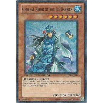 Yu-Gi-Oh Duel Terminal 4 Single General Raiho of the Ice Barrier Super Rare
