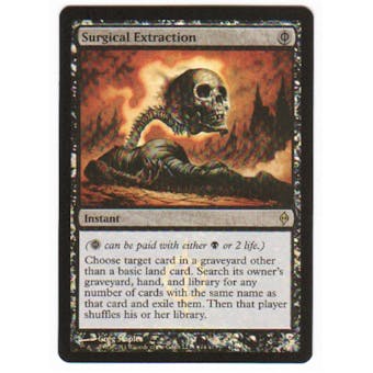 Magic the Gathering Promo Single Surgical Extraction Foil (New Phyrexia Buy-A-Box) - SLIGHT PLAY (SP)