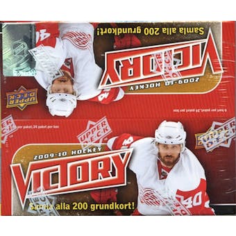 2009/10 Upper Deck Victory Hockey 24-Pack Box (Swedish)