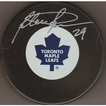 Felix Potvin Autographed Toronto Maple Leafs Hockey Puck